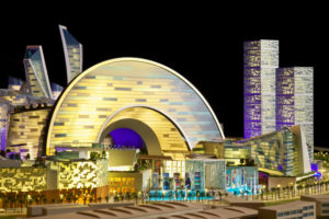 mall of the world dubai indoor theme park designboom