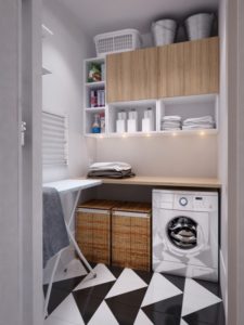 efficient laundry room