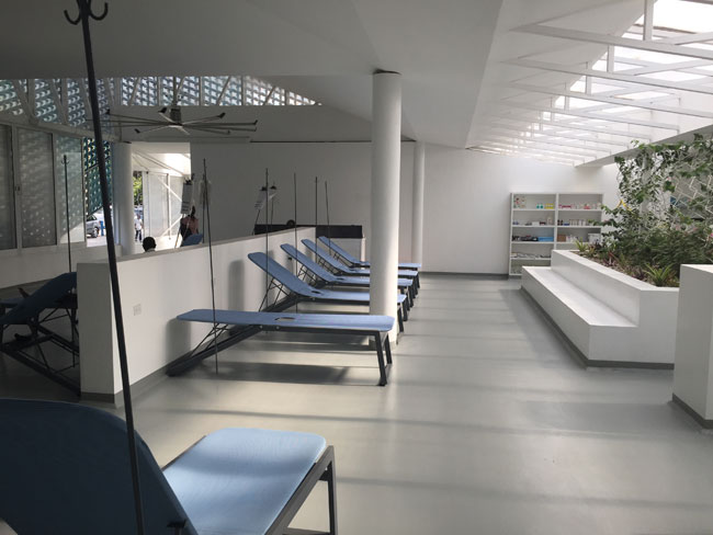 Gheskio Cholera Treatment Center interior 8