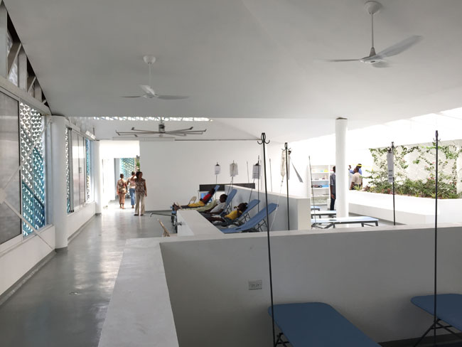 Gheskio Cholera Treatment Center interior 7
