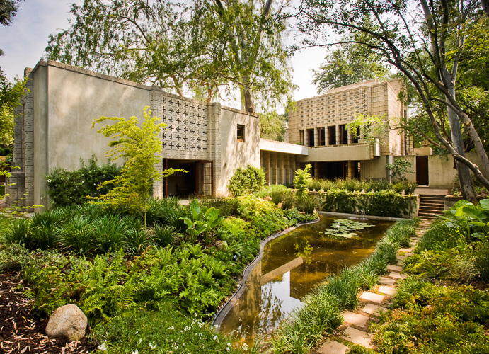 Frank Lloyd Wright Millard House La Miniatura Pasadena California