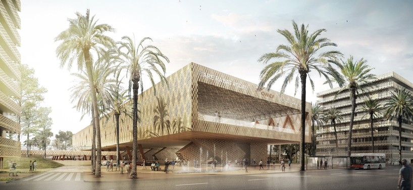 AZPML-architects-rabat-agdal-masterplan-and-train-station-morocco-designboom-01-818x377