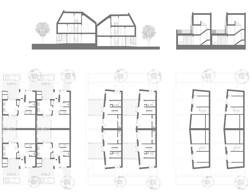 Sht-17 [Courtyard House - 03 Roof Plan (Without Key)]