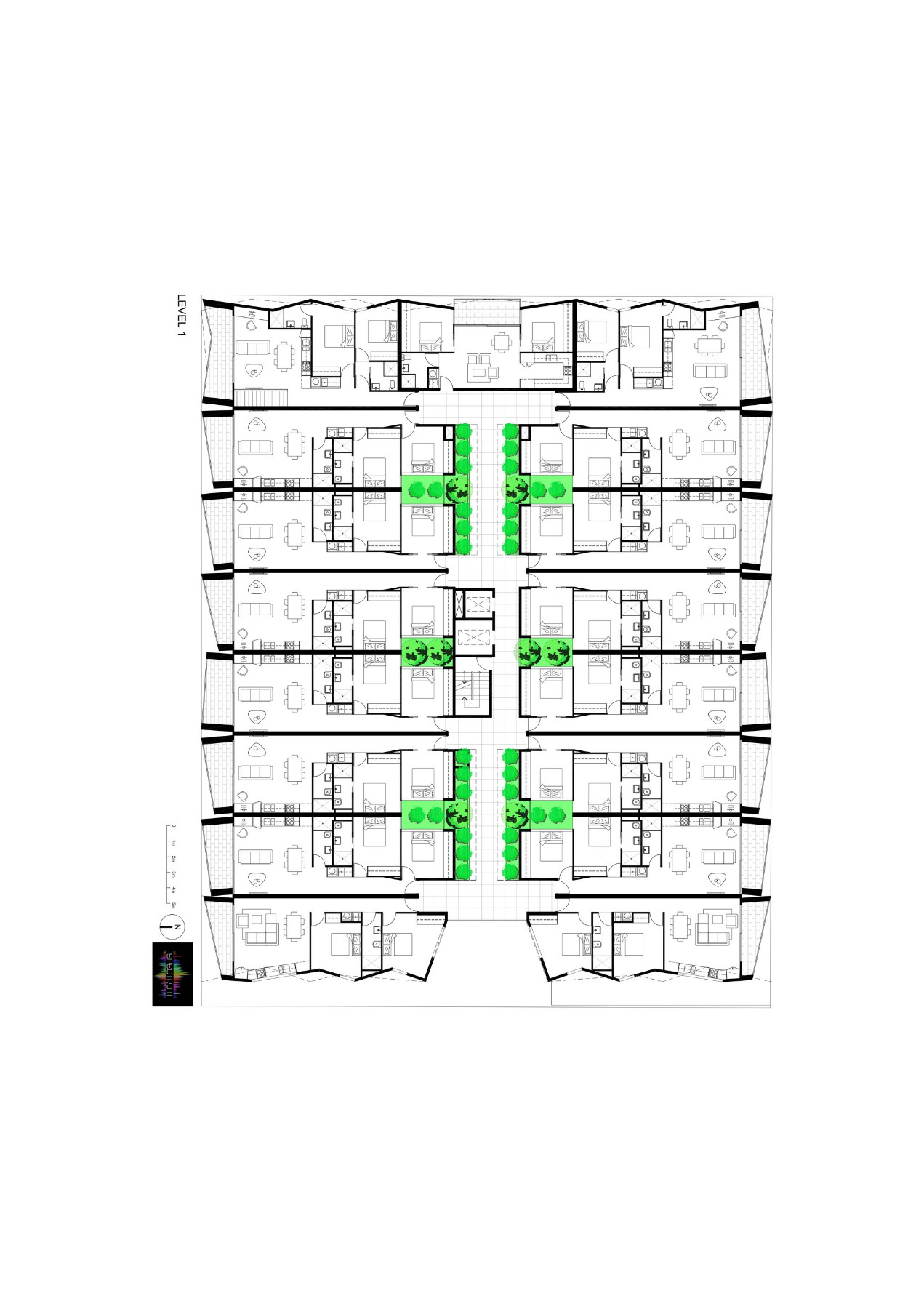 Spectrum Apartments floor plans
