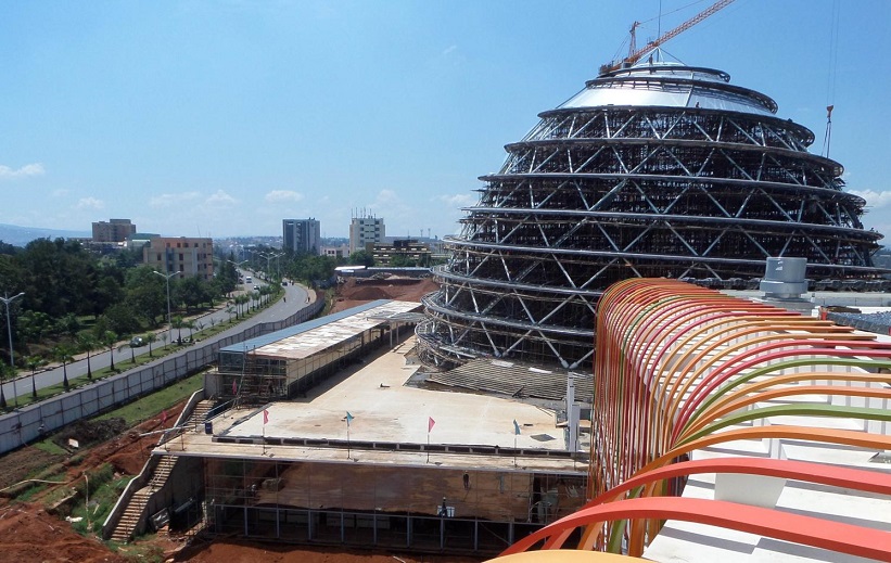 kigali convention center under construction