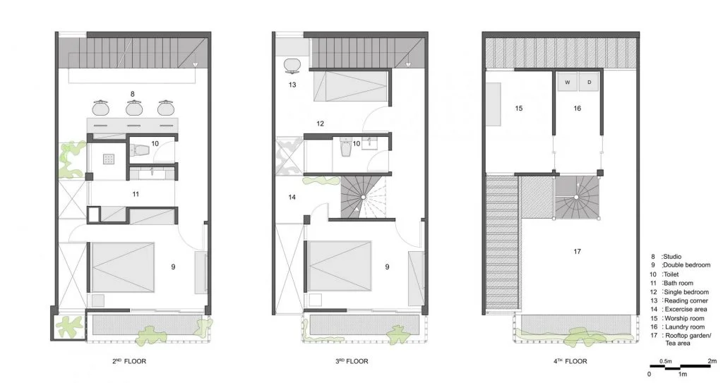 The Q10 House in Vietnam by Studio8