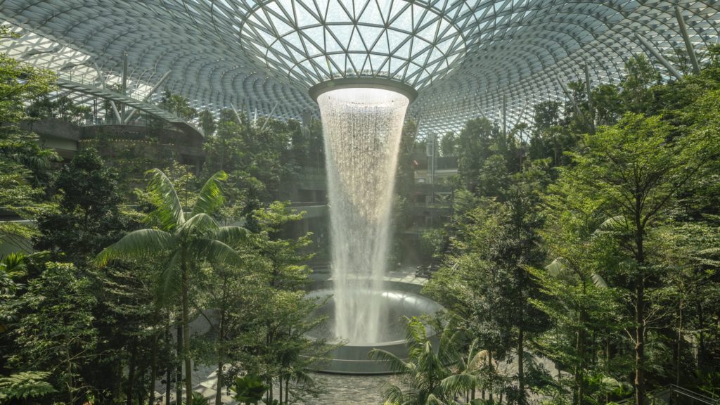 Singapore Changi Airport's new terminal is dazzling