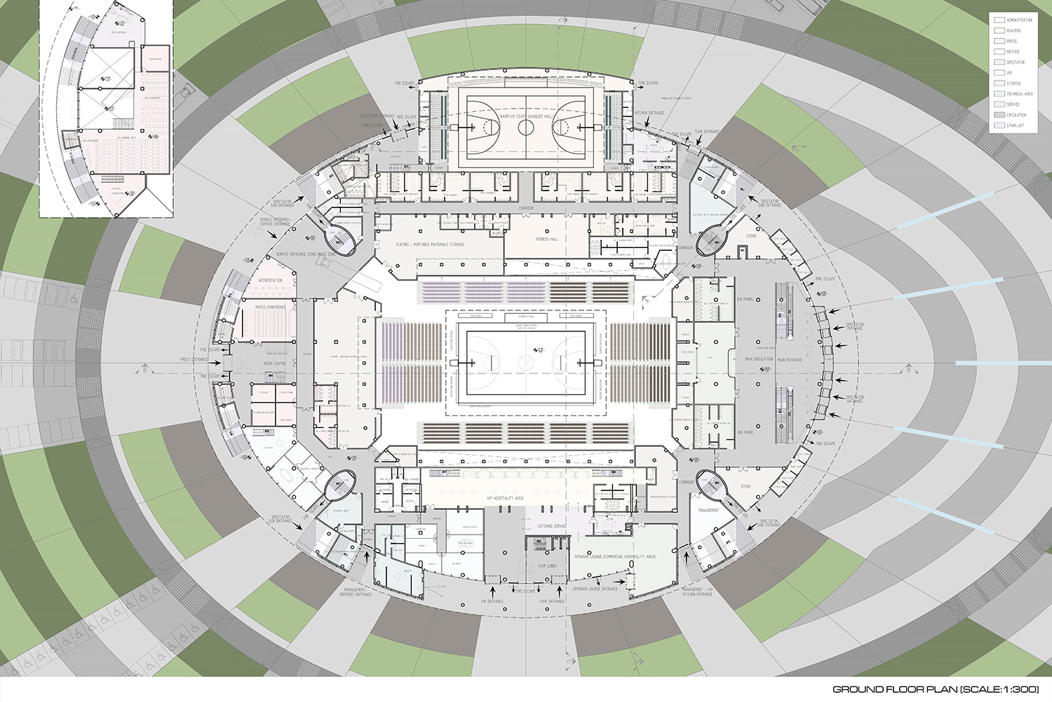 Dakar Arena Multi-Functional Sports Hall by Yazgan Design Architecture ...