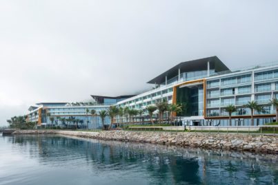 Longcheer Yacht Club in China was designed by SAOTA, an architecture practice established in South Africa.
