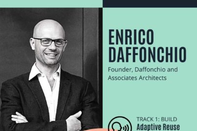 Enrico daffonchio, Founder of Daffonchio Architects South Africa speaking at Green building convention 01