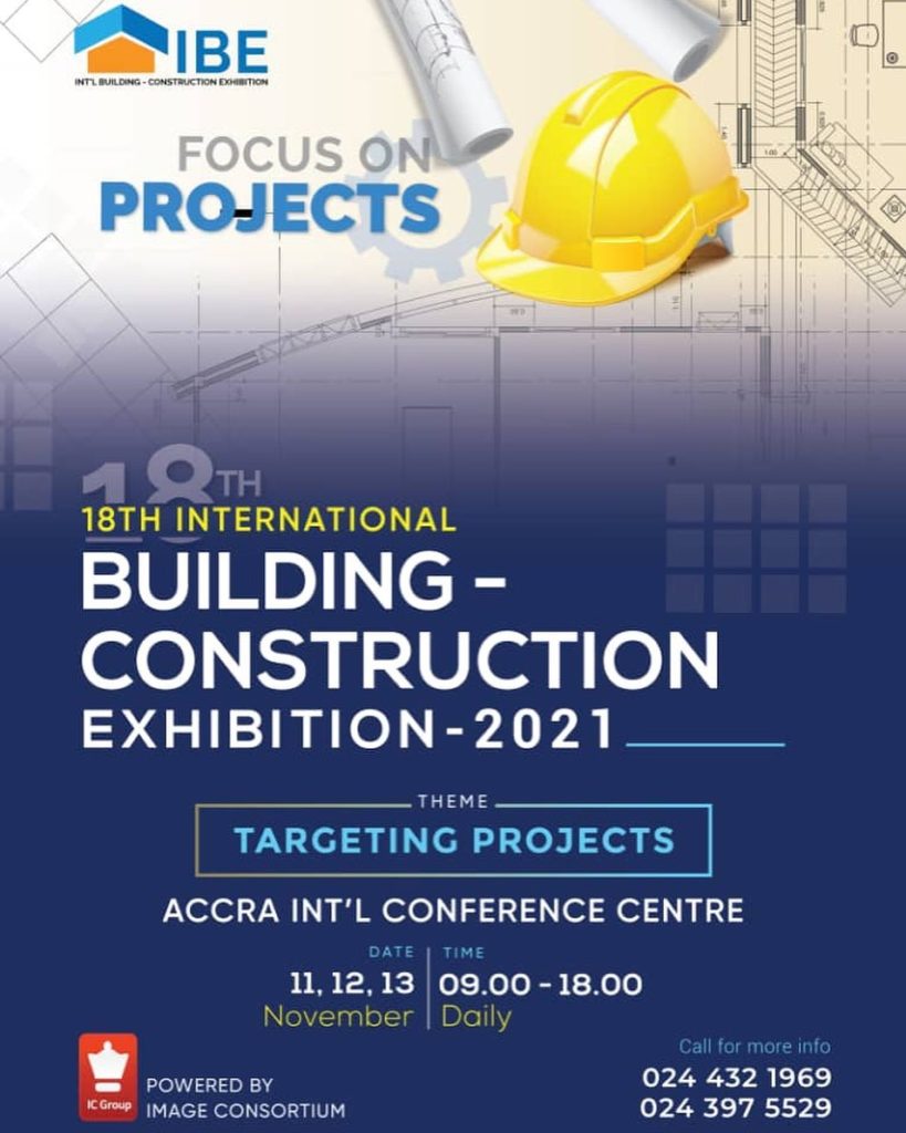International building construction exhibition 2021 - accra ghana