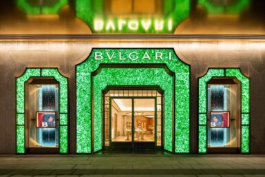 Full view of jade-inspired facade design by MVRDV