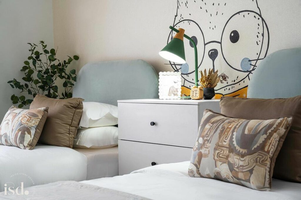 Image of a Nature-Inspired Interior Design of a Children's bedroom