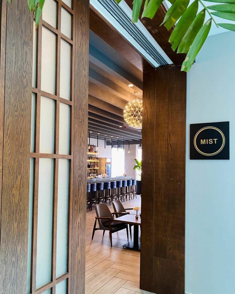 Mist Restaurant in Hotel Interior Design by Project Interior