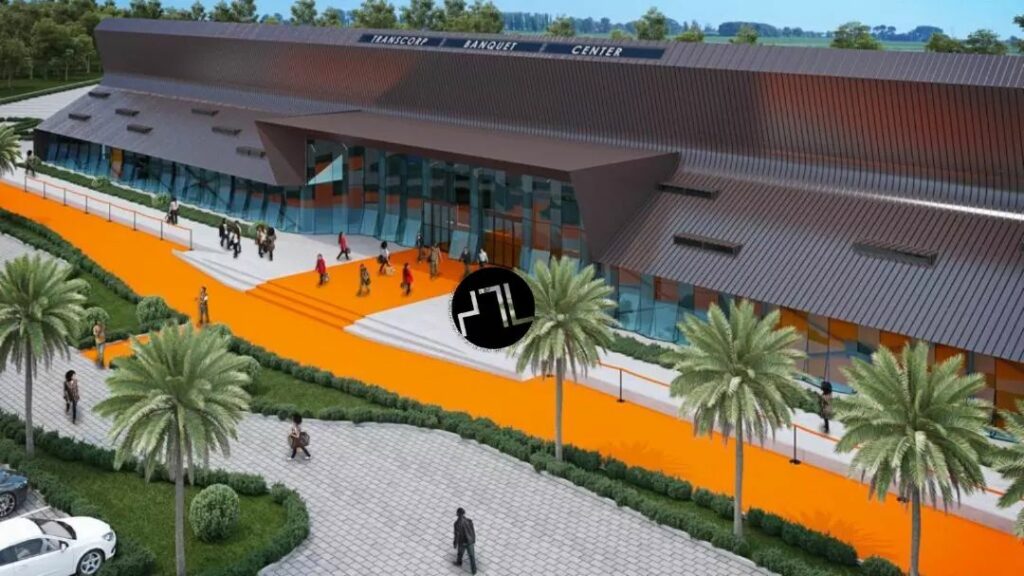 3D Render of Transcorp Hilton Event Centre by HTL Africa