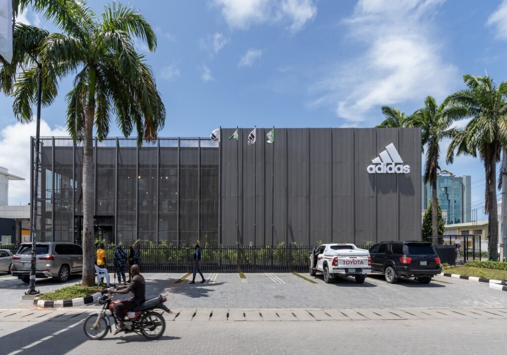 Adidas flagship store by Oshinowo Studios