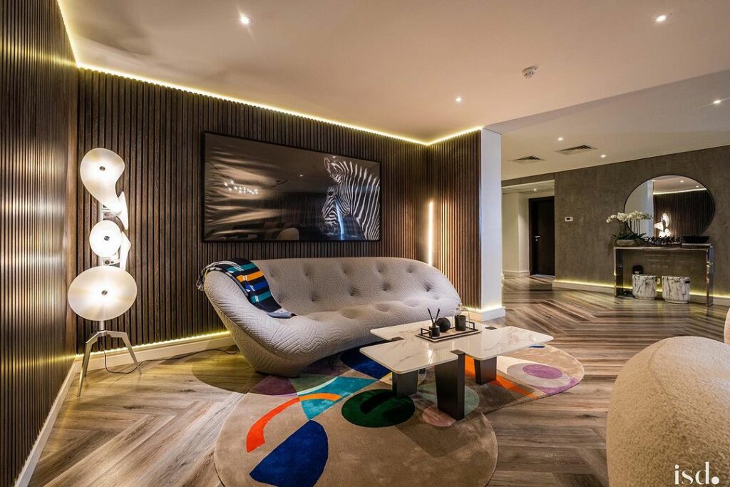 View of Avant-Garde Living Room By ISD Studio