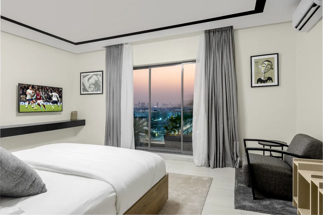 Bedroom in Luxurious Shortlet Apartment By Idabo Homes
