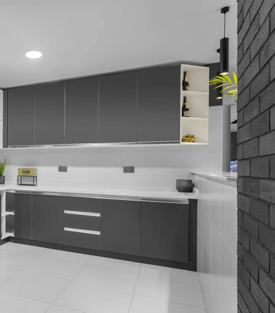 Kitchen in Luxurious Shortlet Apartment By Idabo Homes