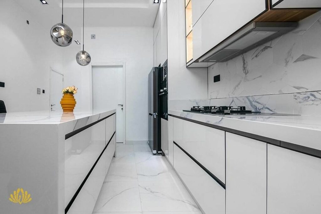 All-White Kitchen By Rome Signature