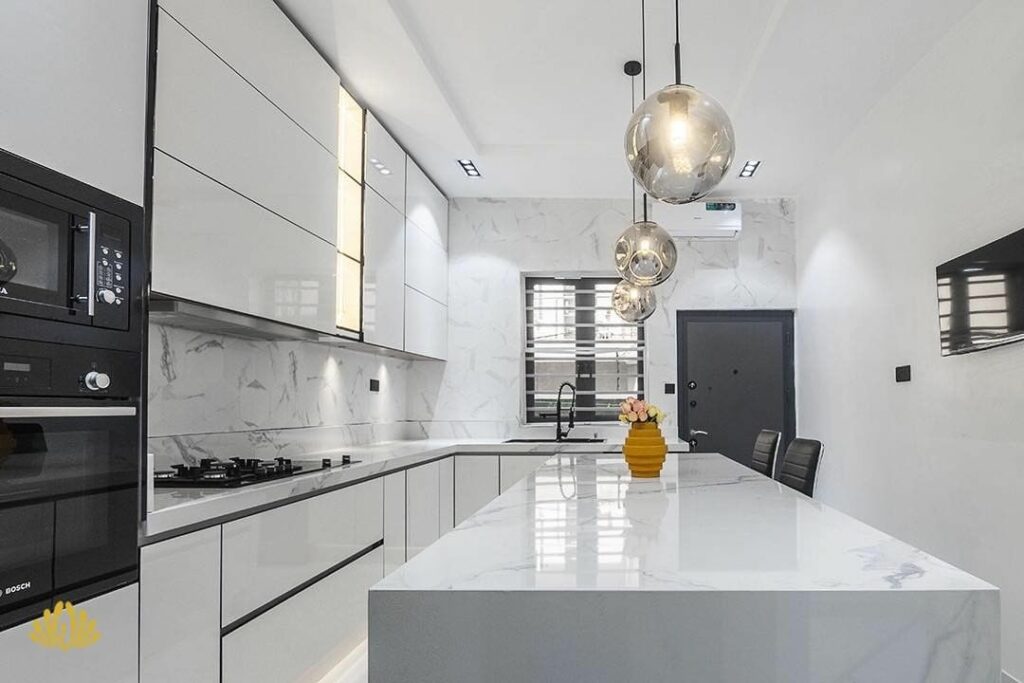 All-White Kitchen By Rome Signature
