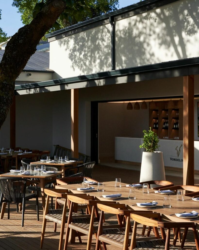 Outdoor dining area in Vrymansfontein By Source IBA