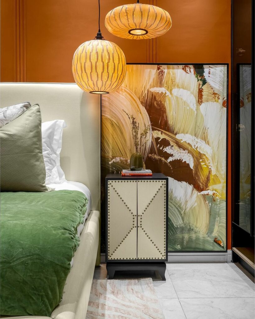 Art Deco Bedroom Design by XO Living