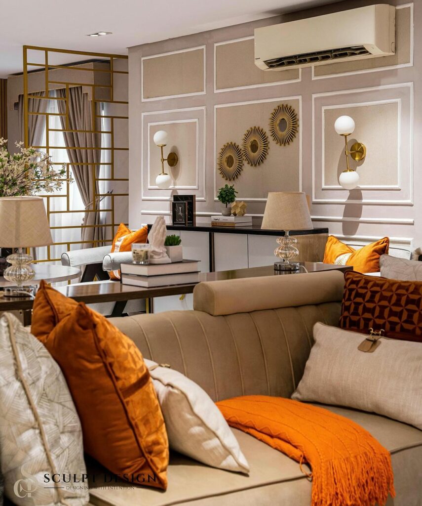 Maximalist Classical Living Room Design By Sculpt Design