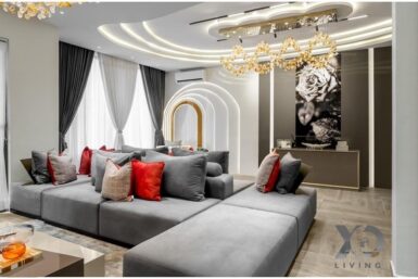 Living area in Home Interior Design by XO Living