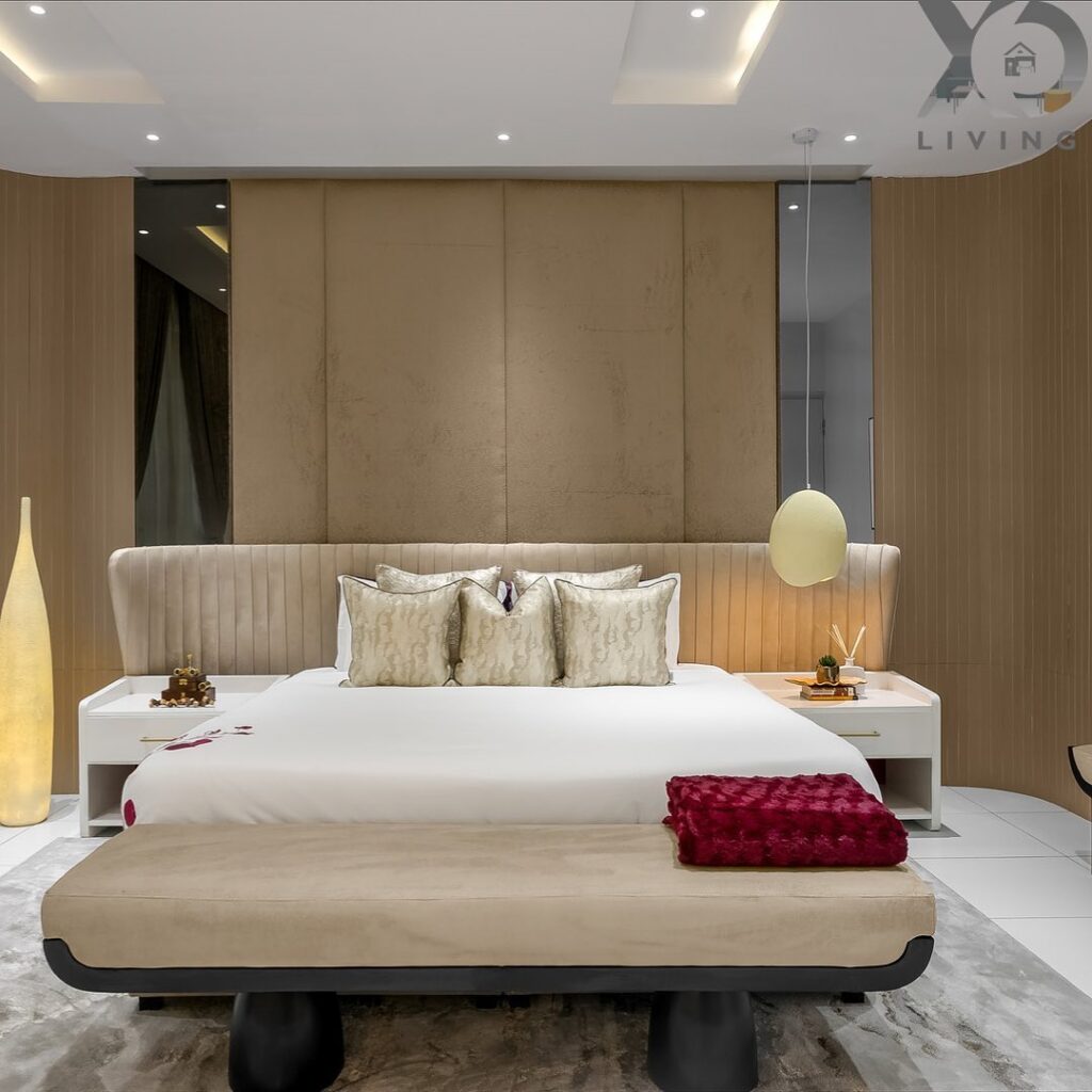 Bedroom in modern Home Interior Design by XO Living