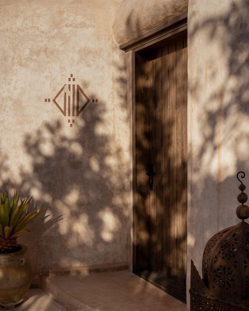 Play of shadows in Ecodomes by Villa Maroc