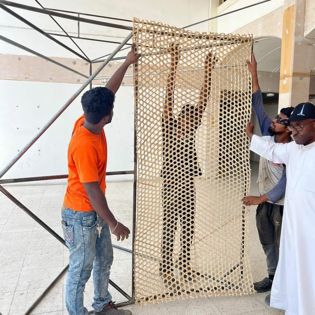 Nmbello Studio's Installation For The Sharjah Architecture Triennal 2023