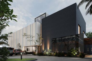 Renders for No. 3 Hotel by Tuxcan group