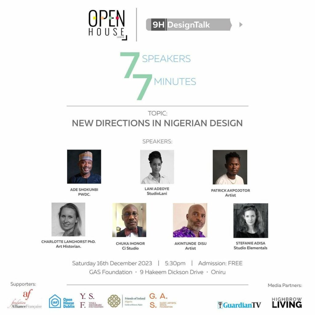 The 9-hour Design Talk at Open House Lagos 2023