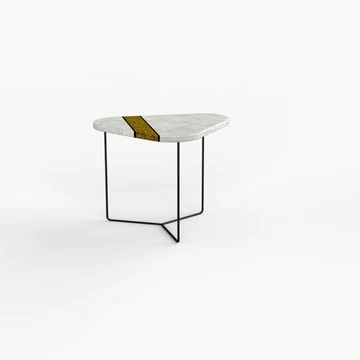 concrete side stool by konkere designs.