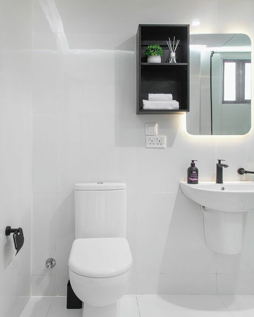 Bathroom - Nordic Two-Bedroom Apartment by the rockwood homes