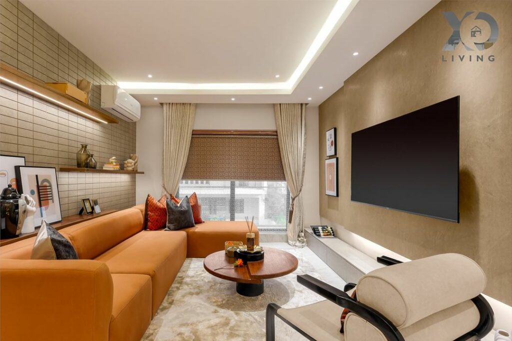 Family living room by XO Living.