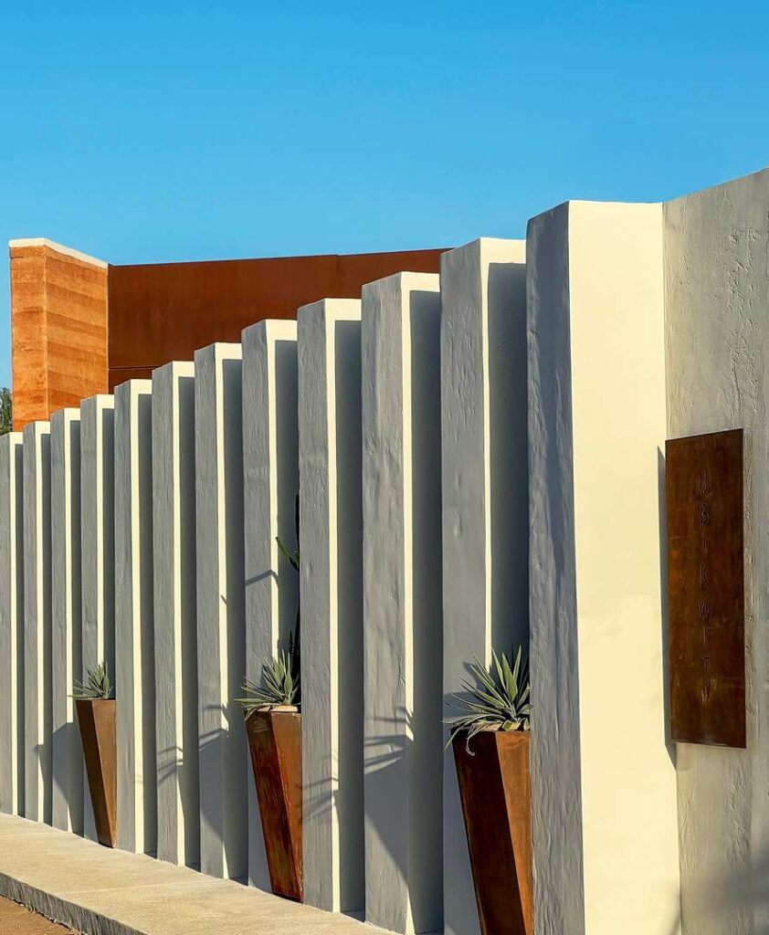 Facade of the Ubikwiti House by Senegalese architecture studio ID+EA.