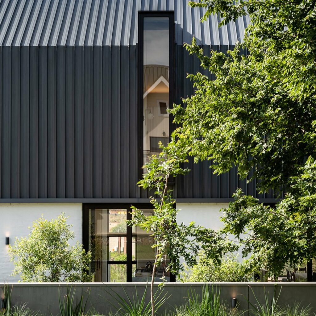 Image showing scenic windows in family home in South Africa by 255 Architects