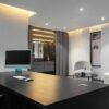 A Modern Contemporary Office Design Project By Nigerian interior designer, Virviz Design
