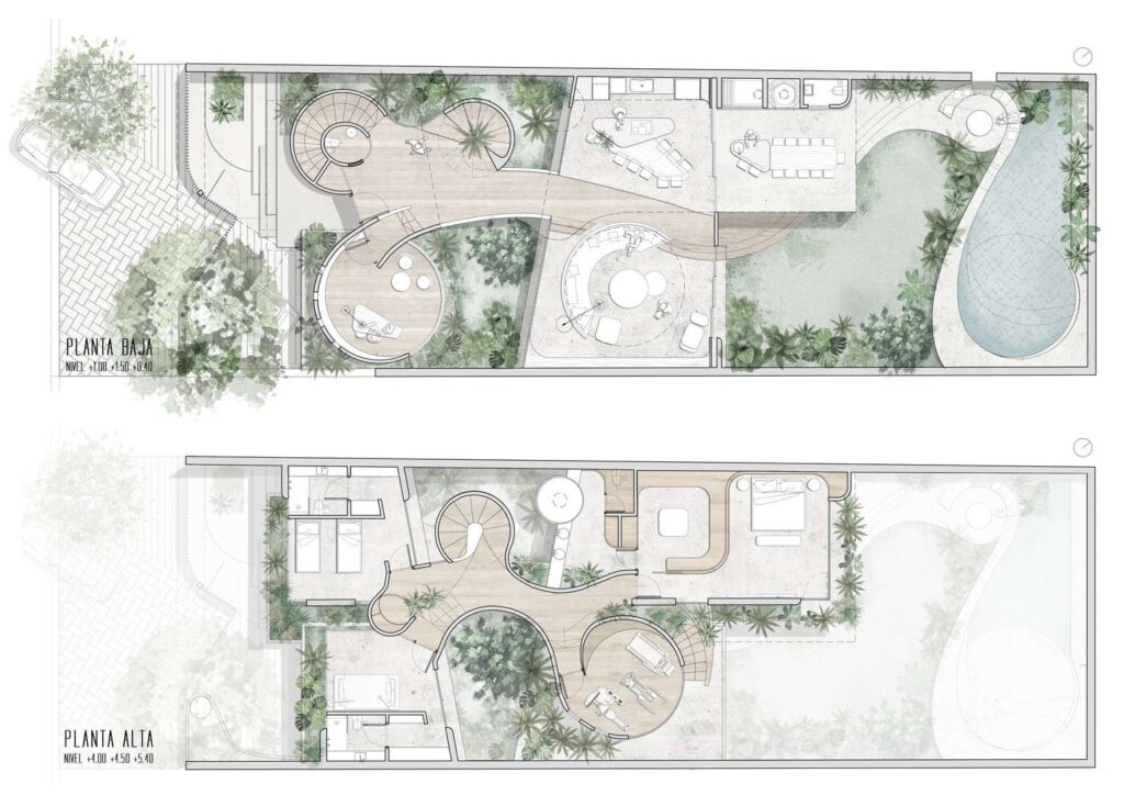 Bosque House Grizzo Studio Main Floor Plan