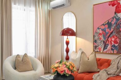 Lively living room in Lagos