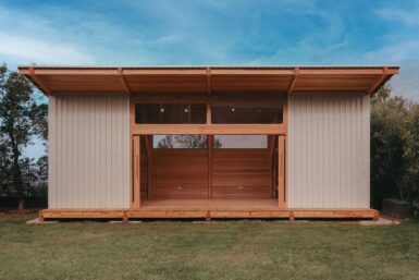 Front view of the Tamboerskloof Garden Dwelling - An Innovative Custom-built Home In Cape Town