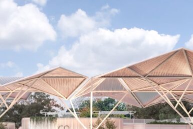New Petrol Station Design By Urko Sanchez Is Inspired By Kenya's Acacia Trees